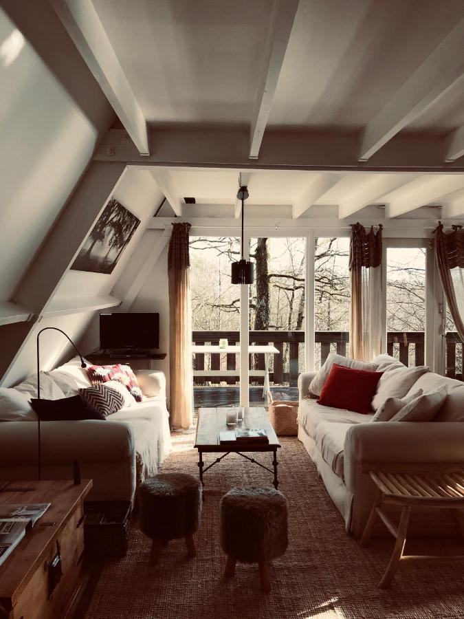 Heavenly Renovated Cabin Near Pittoresque Durbuy - Whistler Villa Exterior photo